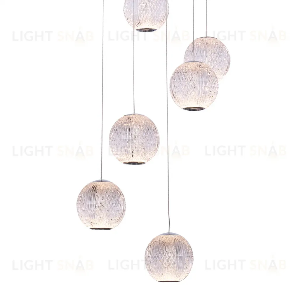 Подвесная люстра DeLight Collection Elliot Diamante MD20001012-12A chrome MD20001012-12A chrome