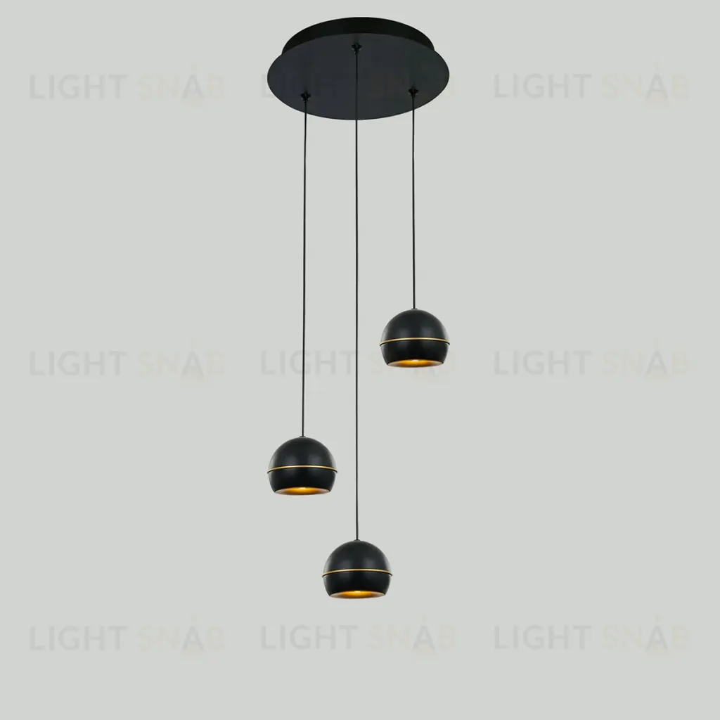 Подвесной светильник DeLight Collection MD21001034-3A black/gold MD21001034-3A black/gold