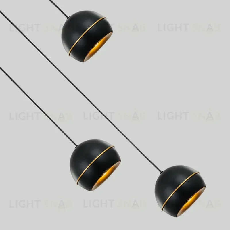 Подвесной светильник DeLight Collection MD21001034-3A black/gold MD21001034-3A black/gold