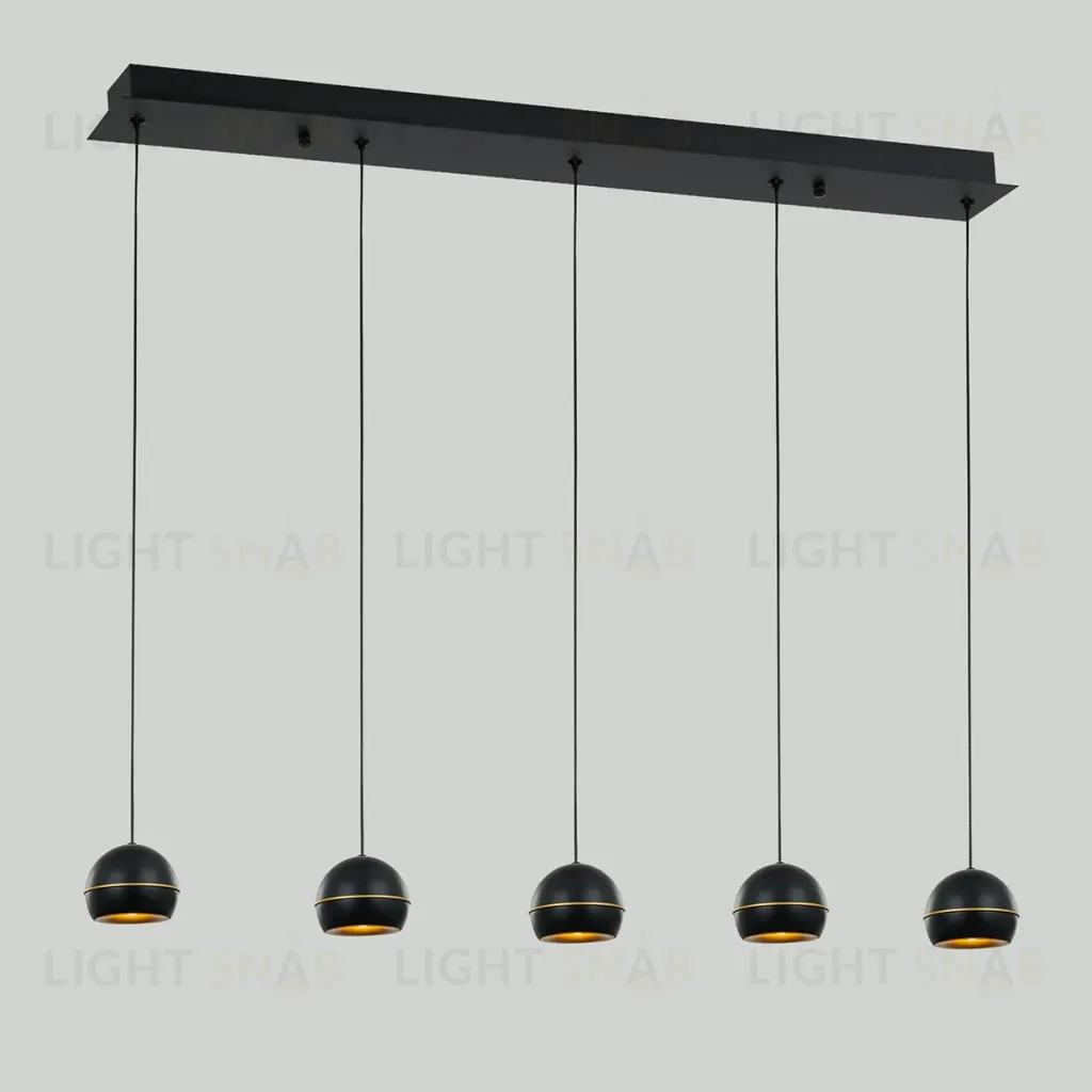 Подвесная люстра DeLight Collection MD21001034-5B black/gold MD21001034-5B black/gold
