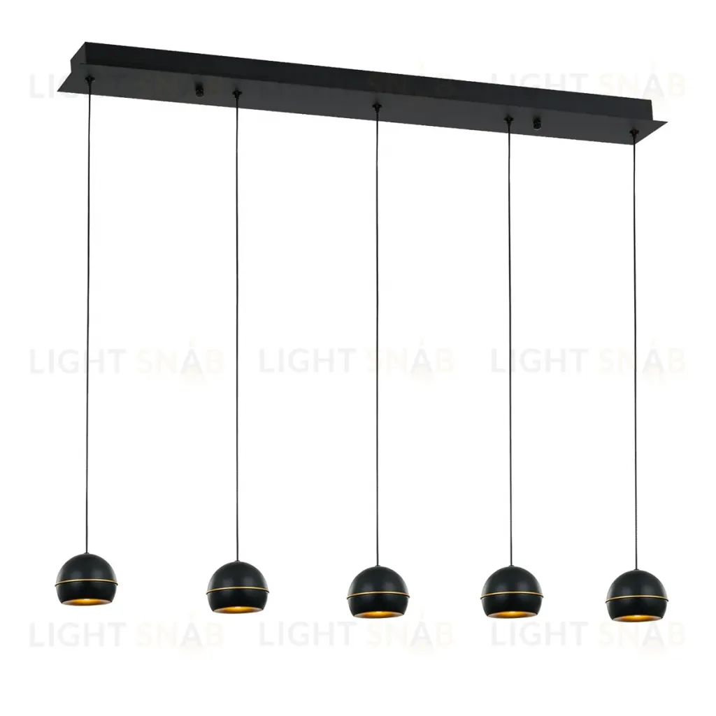 Подвесная люстра DeLight Collection MD21001034-5B black/gold MD21001034-5B black/gold