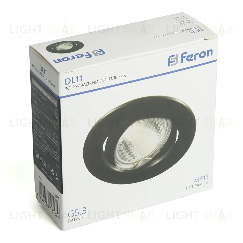 Встраиваемый светильник Feron DL11 48466 48466