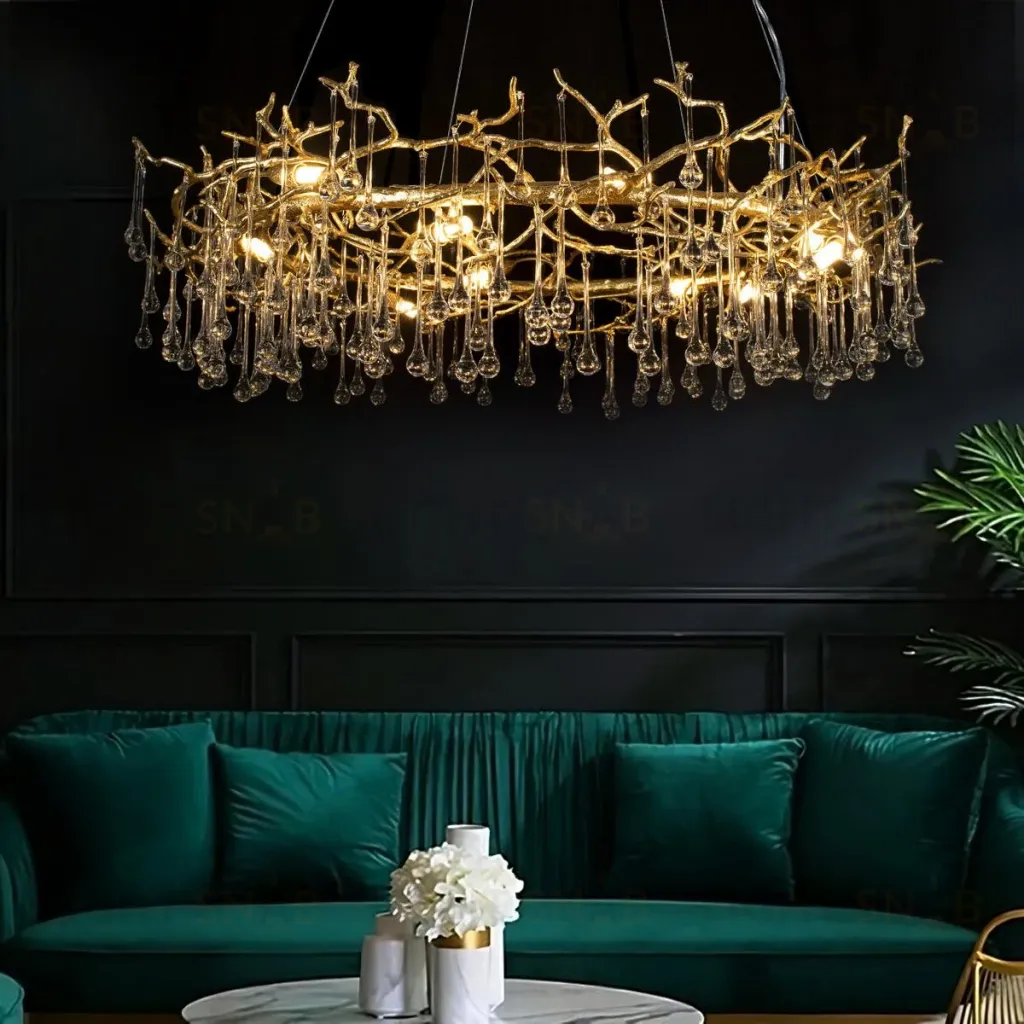 Подвесная люстра Loft IT Bijout 10068/1000 GD 10068/1000 GD