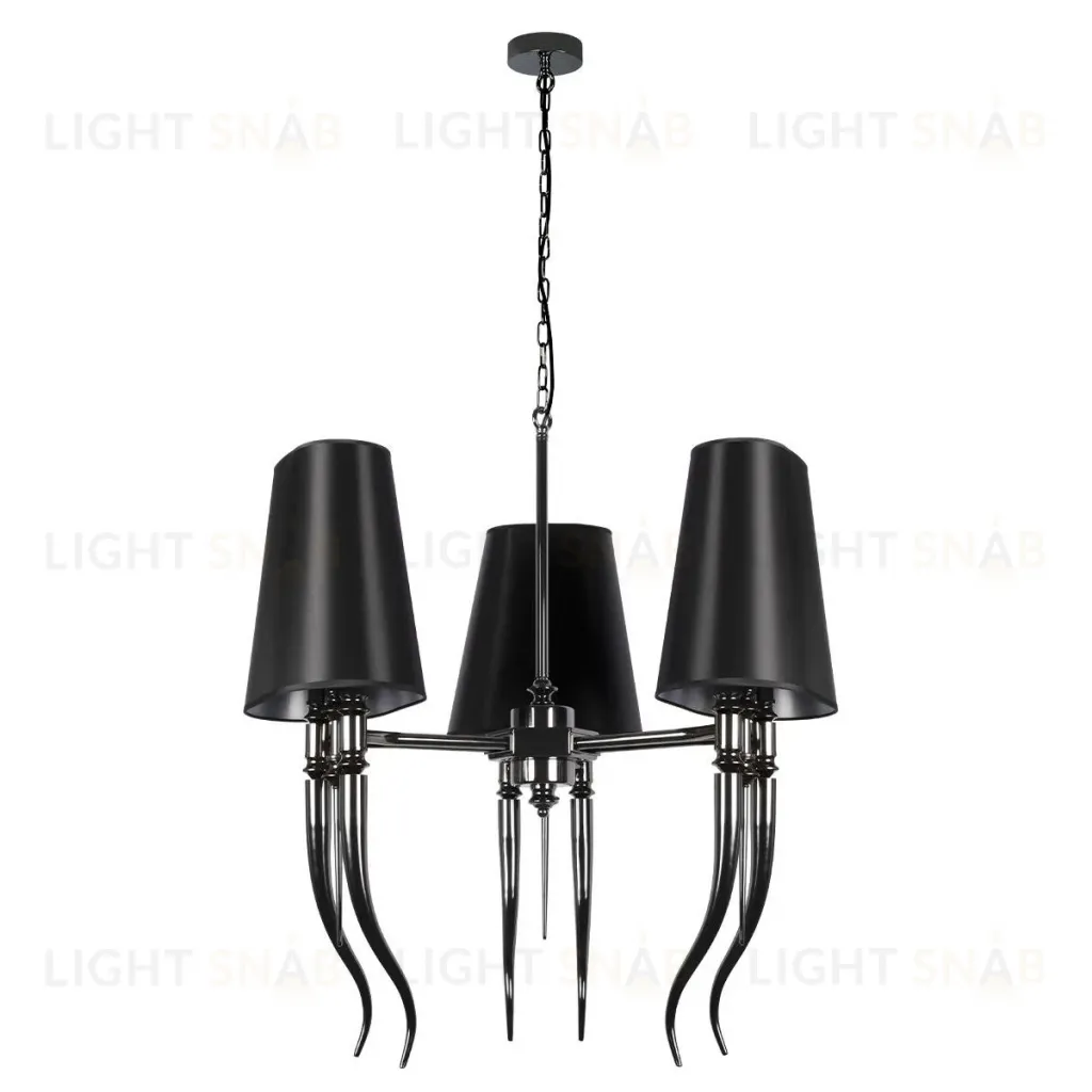 Подвесная люстра Loft IT Brunilde 10207/6 Black 10207/6 Black