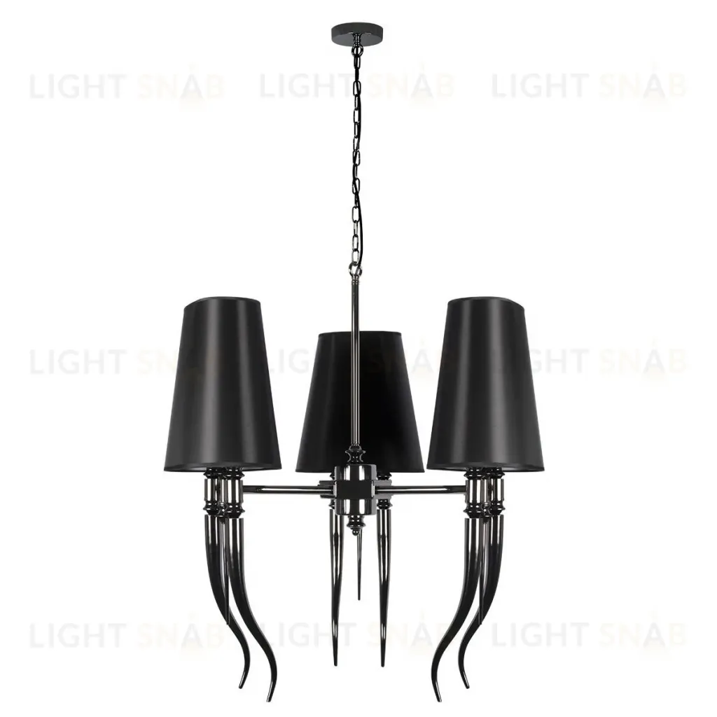 Подвесная люстра Loft IT Brunilde 10207/6 Black 10207/6 Black
