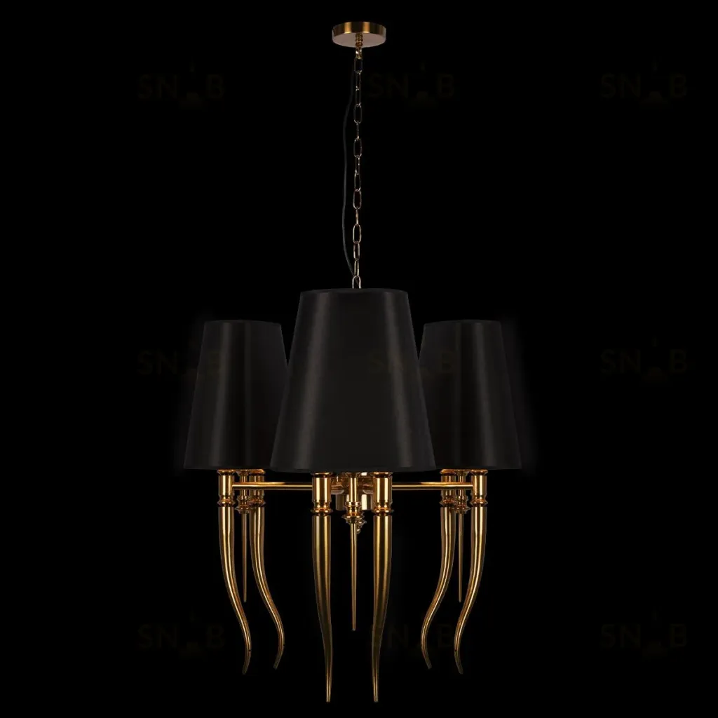 Подвесная люстра Loft IT Brunilde 10207/6 Gold 10207/6 Gold