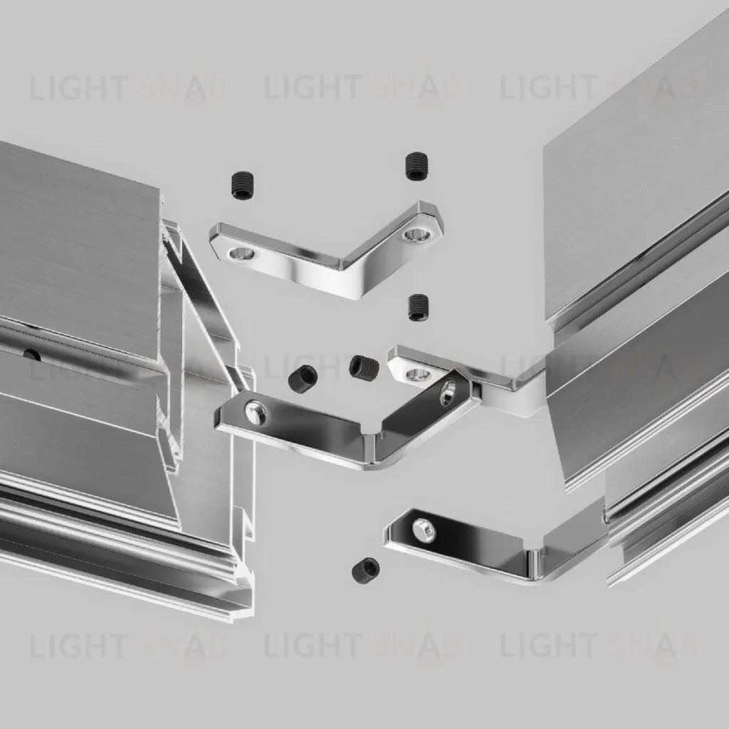 Соединитель для встраиваемой трековой системы Maytoni Magnetic track system Exility TRA034CL-MP-1 TRA034CL-MP-1