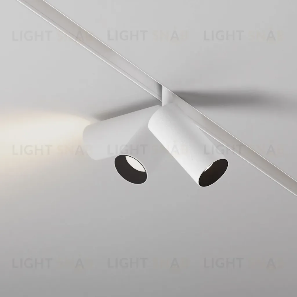 Трековый магнитный светильник Maytoni Focus LED TR032-4-5W3K-S-DS-W TR032-4-5W3K-S-DS-W