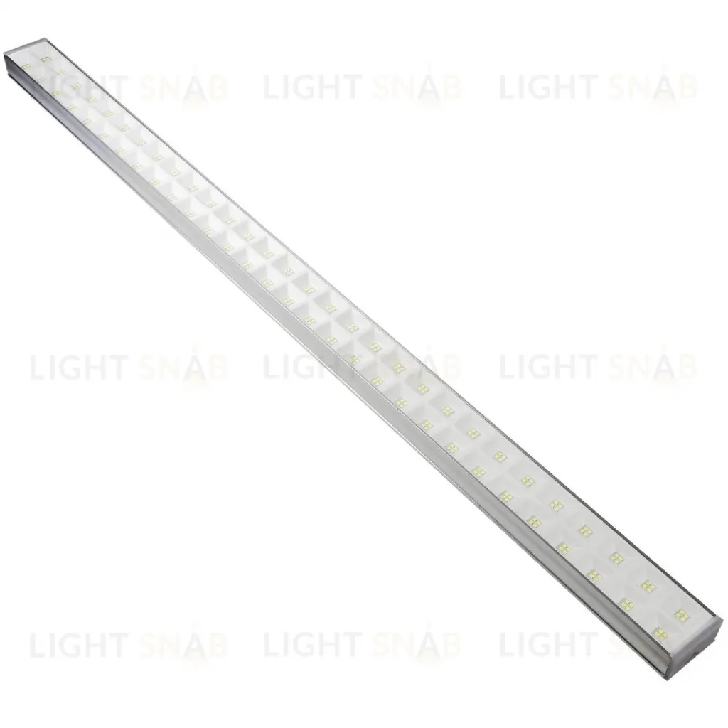 Линейный светильник Uniel ULO-FL120C-100W/6500K/K SILVER LINKABLE UL-00010830 ULO-FL120C-100W/6500K/K SILVER LINKABLE