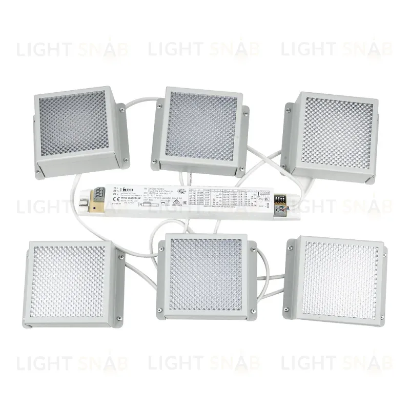 Встраиваемый светильник Uniel ULP-0808 42W/4000К IP40 GRILYATO WHITE KIT06 UL-00011060 ULP-0808 42W/4000К IP40 GRILYATO WHITE KIT06