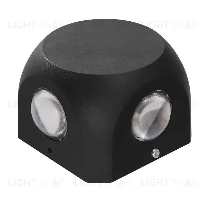Уличный настенный светильник Uniel ULU-P30D-4W/4000K IP65 BLACK UL-00010521 ULU-P30D-4W/4000K IP65 BLACK