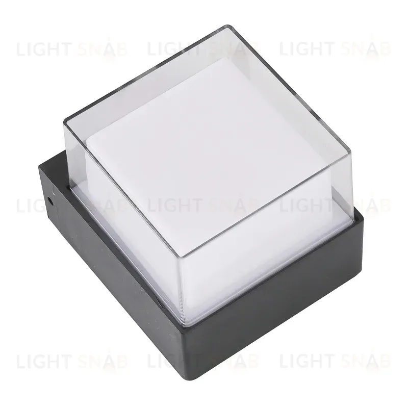 Уличный настенный светильник Uniel ULU-P25A-5W/4000K IP65 BLACK UL-00010517 ULU-P25A-5W/4000K IP65 BLACK