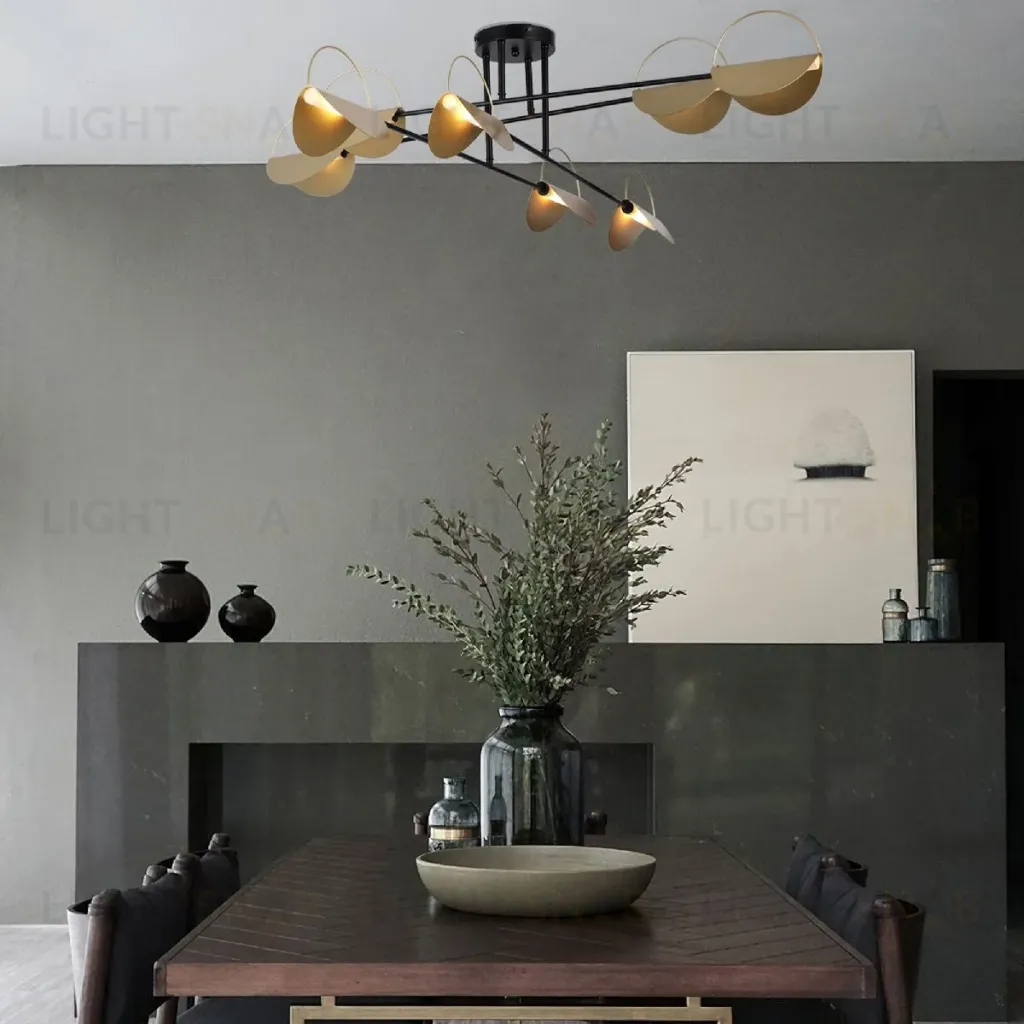 Потолочная люстра Eurosvet Grazia 70148/8 черный/золото Smart a062043 70148/8 черный/золото Smart