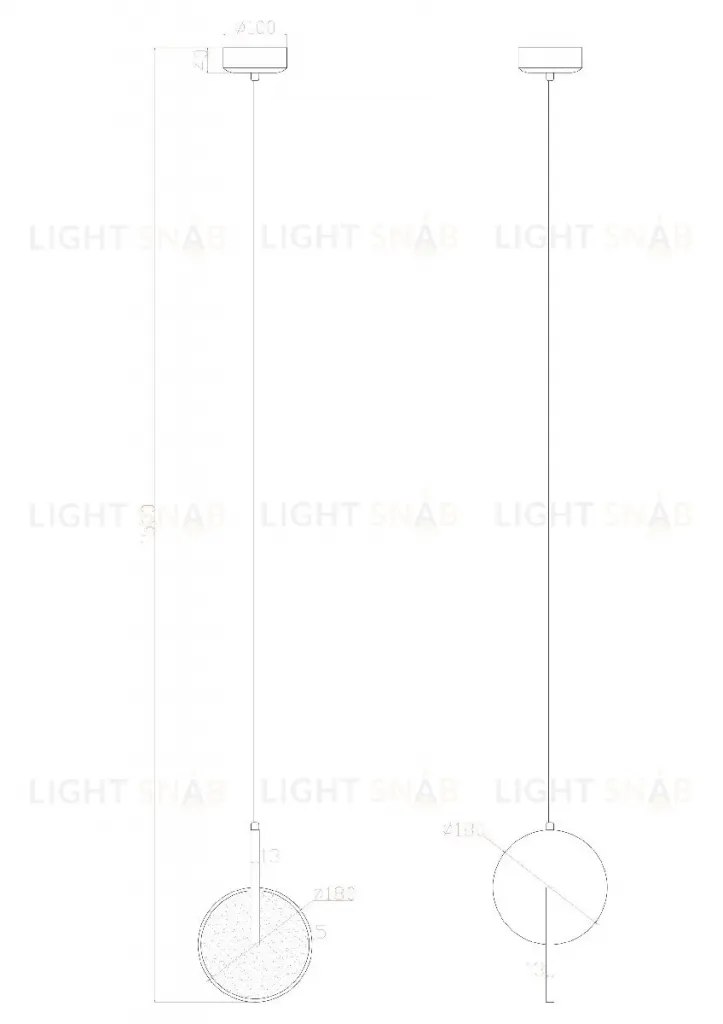 Подвесной светильник Arte Lamp Hannah A1916SP-1CC A1916SP-1CC