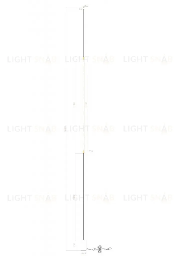 Торшер Arte Lamp Maclean A2918PN-1BK A2918PN-1BK