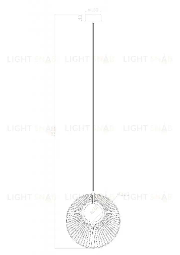 Подвесной светильник Arte Lamp Layla A2808SP-1BK A2808SP-1BK