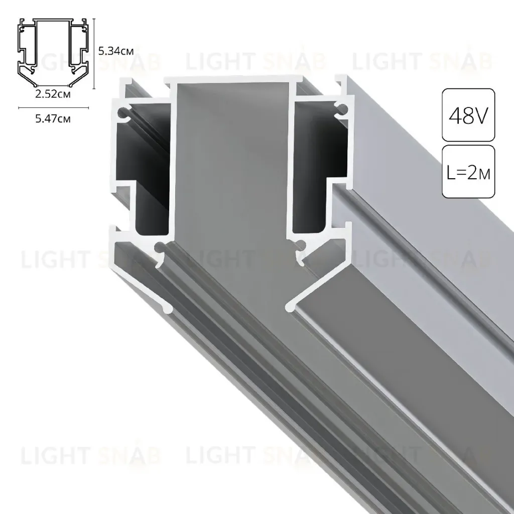 Профиль для накладного магнитного шинопровода Arte Lamp Expert-Accessories A640205 A640205