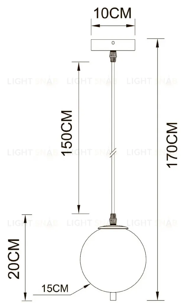 Подвесной светильник Arte Lamp Freddie A2231SP-1PB A2231SP-1PB
