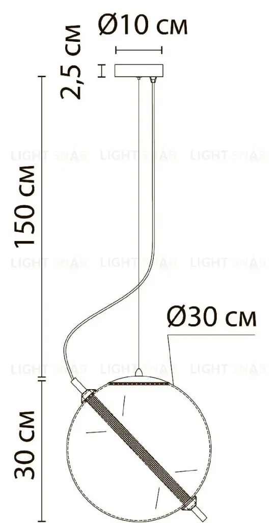 Подвесной светильник Arte Lamp Нolly A3230SP-1PB A3230SP-1PB