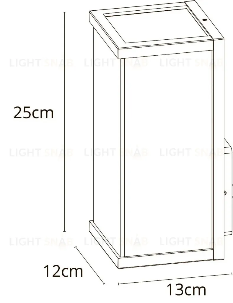 Уличный настенный светильник Arte Lamp Pot A1631AL-1BK A1631AL-1BK