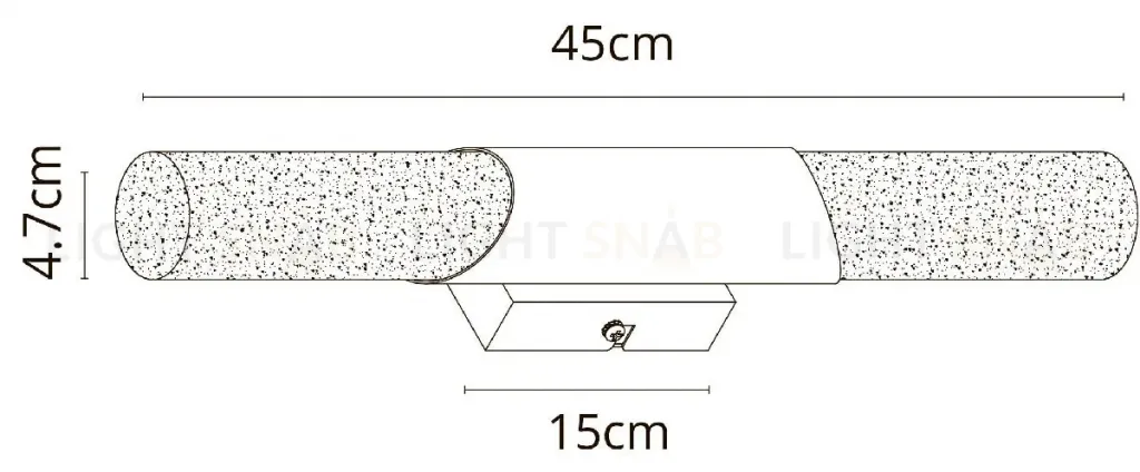 Подсветка для зеркал Arte Lamp Aqua-Bastone A2470AP-2PB A2470AP-2PB