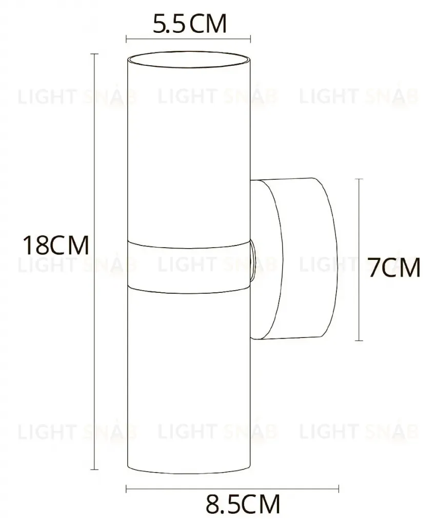 Настенный светильник Arte Lamp Ran A3143AP-2BK A3143AP-2BK