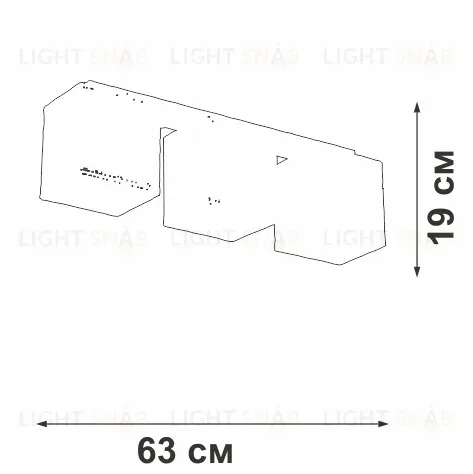 Потолочный светильник Vitaluce V2879-1/3PL V2879-1/3PL
