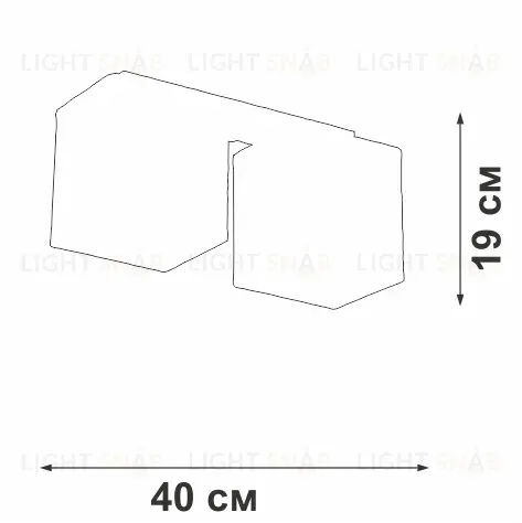 Потолочный светильник Vitaluce V2879-1/2PL V2879-1/2PL