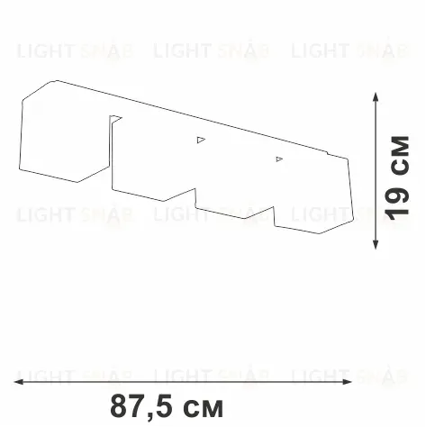 Потолочный светильник Vitaluce V2879-1/4PL V2879-1/4PL