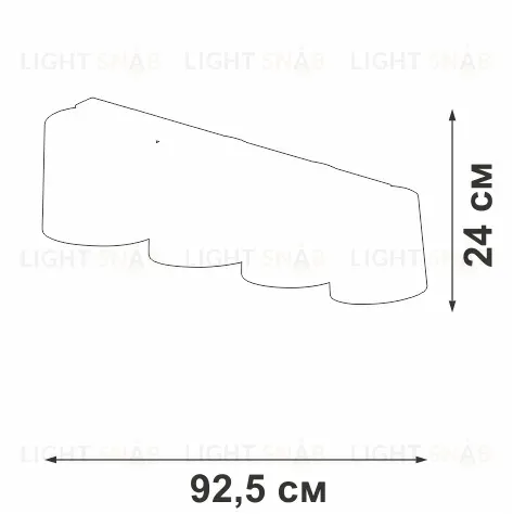 Потолочный светильник Vitaluce V2881-1/4PL V2881-1/4PL
