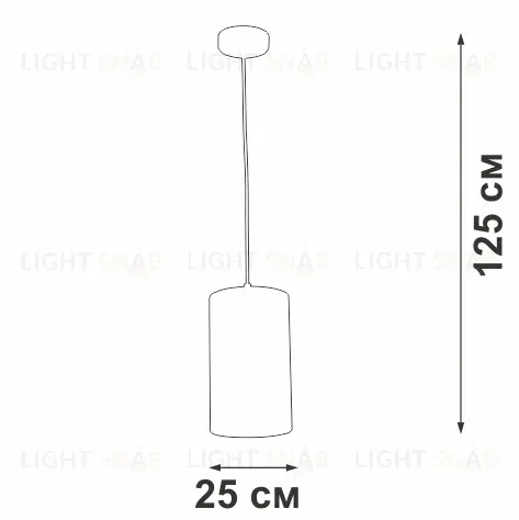 Подвесной светильник Vitaluce V2895-0/1S V2895-0/1S