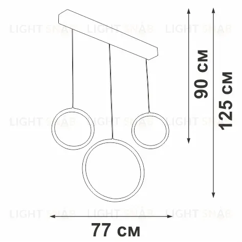 Подвесной светильник Vitaluce V3050-1/3S V3050-1/3S