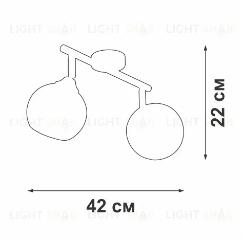 Спот Vitaluce V4313-0/2PL V4313-0/2PL