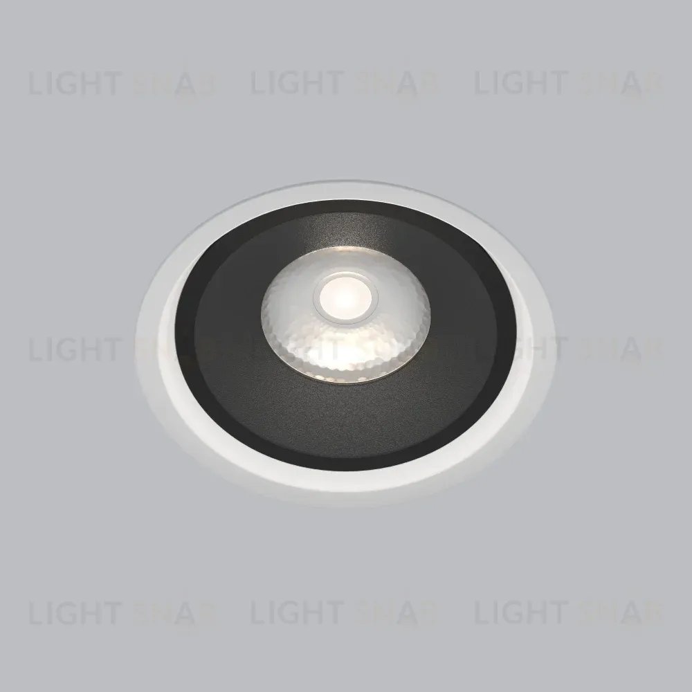 Встраиваемый светодиодный светильник Elektrostandard Slide 25083/LED 6W 4200K белый/черный 4690389194030 a062942 4690389194030