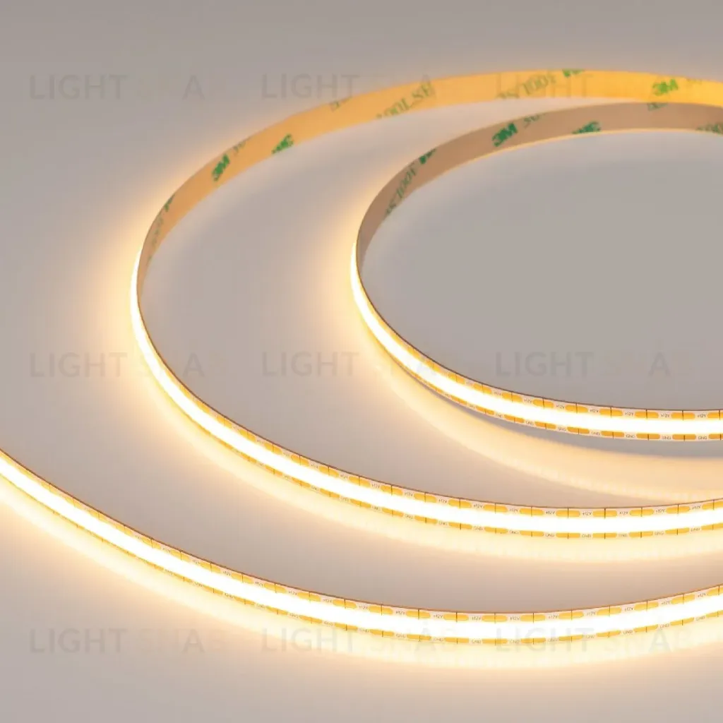 Светодиодная лента Arlight COB-X528-8mm 12V Warm2700 (11 W/m, IP20, CSP, 5m) 041795 041795