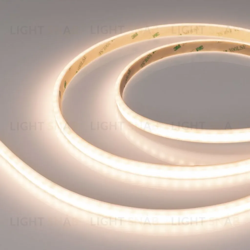 Светодиодная герметичная лента Arlight RTW-PSW-A120-10mm 24V Warm3000 (9.6 W/m, IP67, 2835, 5m) 040710 040710