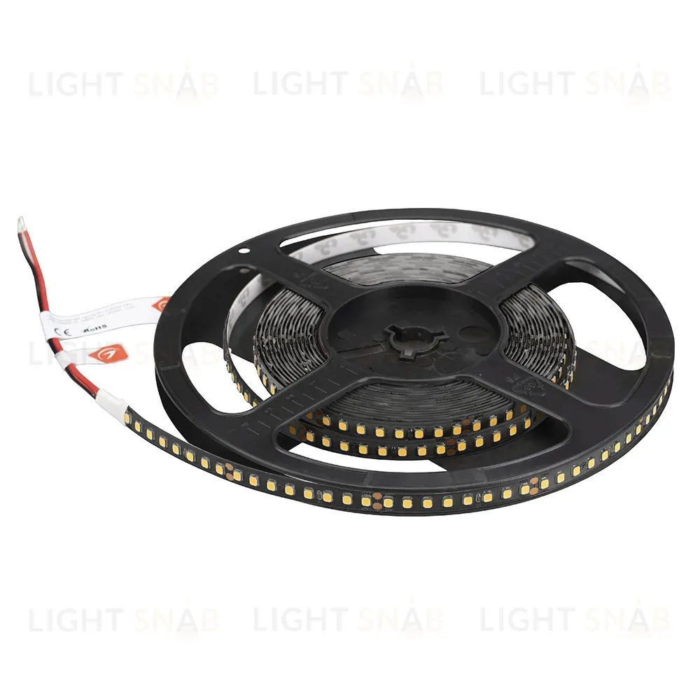 Светодиодная лента Arlight RT-A160-BLACK-8mm 24V Warm3000 (12 W/m, IP20, 2835, 5m) (Arlight, высок.эфф.150 лм/Вт) 029426(2) 029426(2)