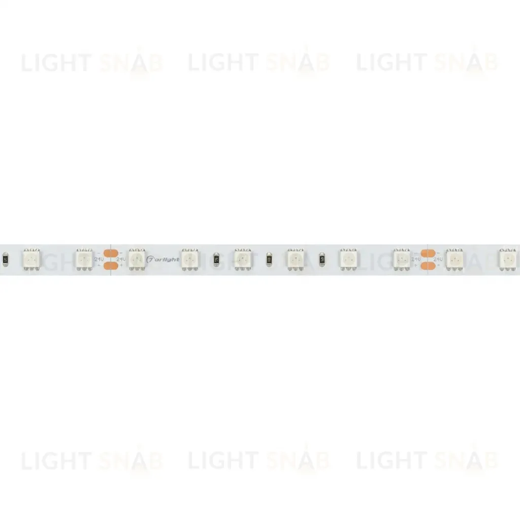 Светодиодная лента Arlight RT-B60-10mm 24V Yellow (14.4 W/m, IP20, 5060, 5m) (Arlight, 14.4 Вт/м, IP20) 008816(2) 008816(2)