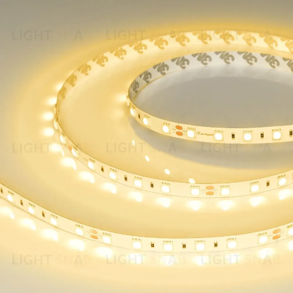 Светодиодная лента Arlight RT-B60-10mm 24V Yellow (14.4 W/m, IP20, 5060, 5m) (Arlight, 14.4 Вт/м, IP20) 008816(2) 008816(2)