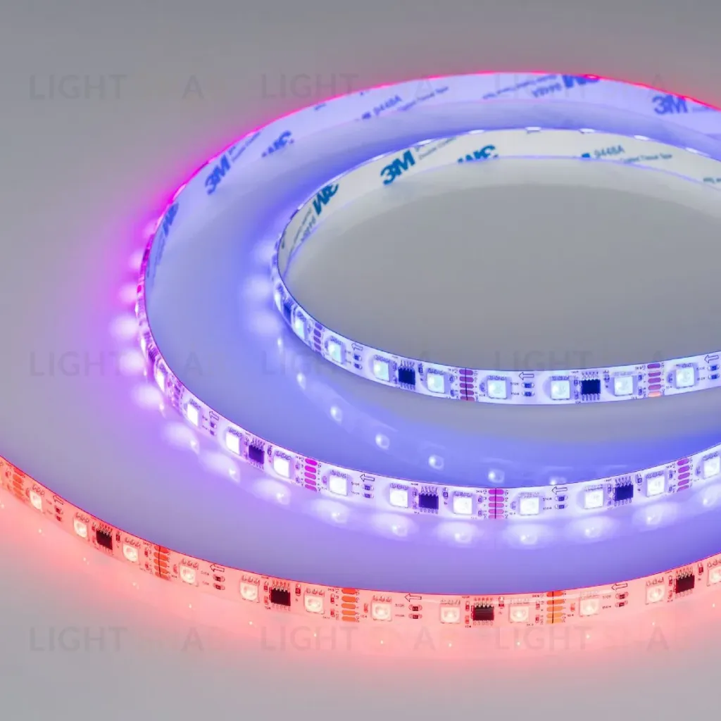 Светодиодная герметичная лента Arlight DMX-SE-B60-10mm 12V RGB-PX3 (14 W/m, IP65, 5060, 5m) 039604 039604