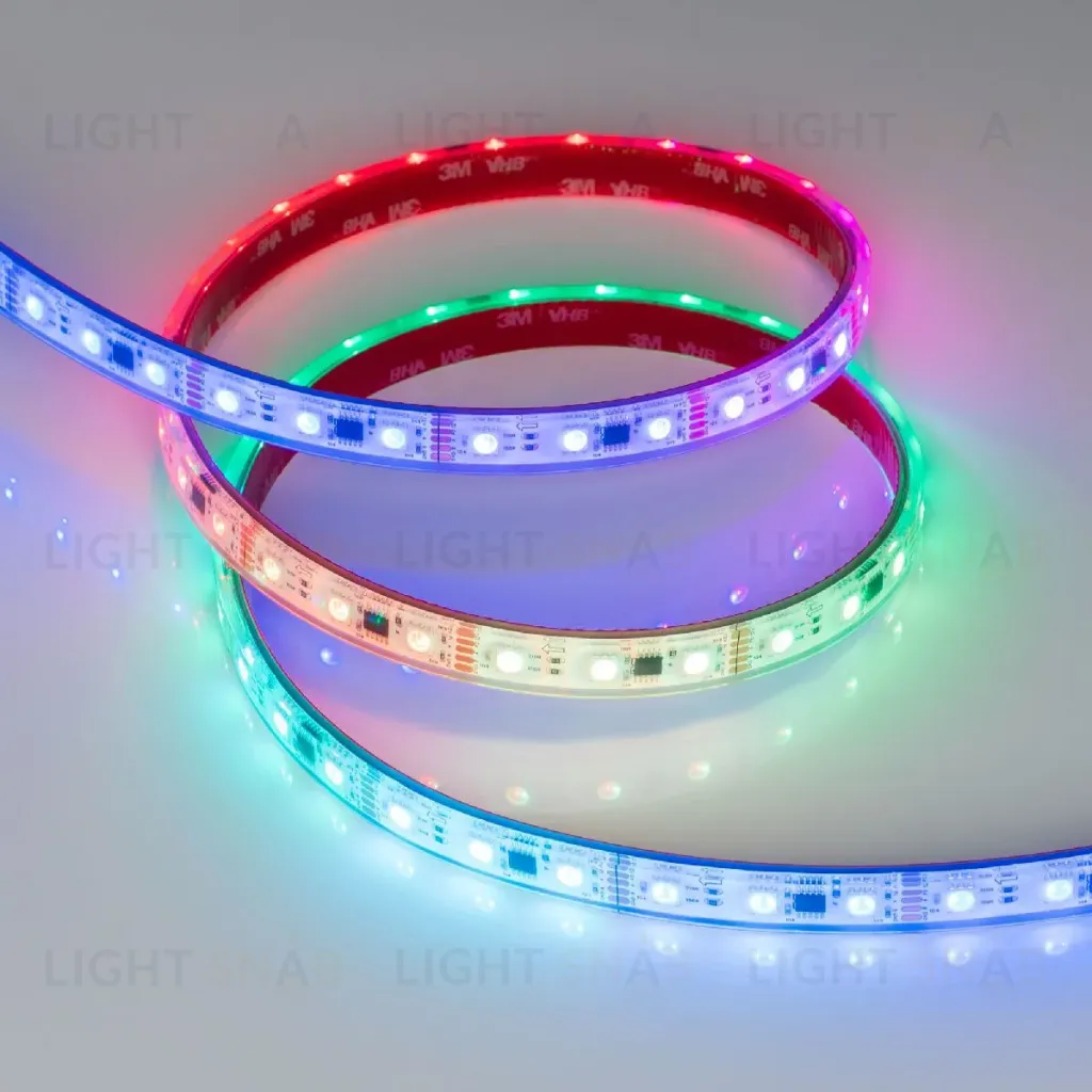 Светодиодная герметичная лента Arlight DMX-PS-B60-12mm 12V RGB-PX3 (14 W/m, IP67, 5060, 5m) 039605 039605