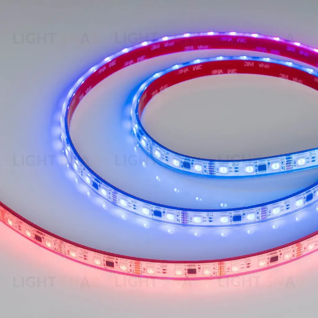 Светодиодная герметичная лента Arlight DMX-PS-B60-12mm 12V RGB-PX3 (14 W/m, IP67, 5060, 5m) 039605 039605