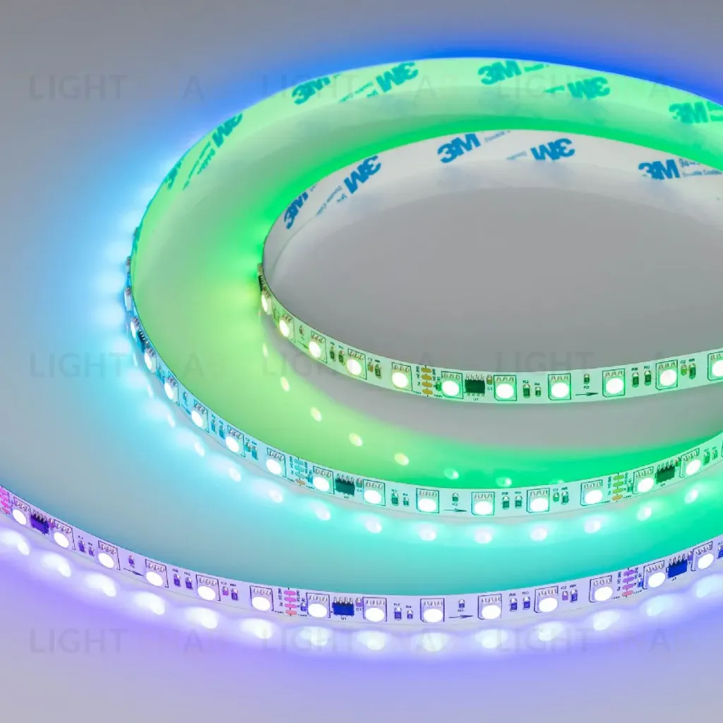 Светодиодная лента Arlight DMX-B72-10mm 24V RGB-PX6 (16 W/m, IP20, 5060, 5m) 037869 037869