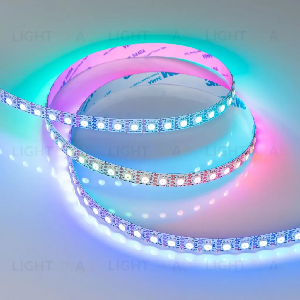Светодиодная лента Arlight SPI-B96-10mm 12V RGB-PX1-BPT (13 W/m, IP20, 5060, 5m) 037868 037868