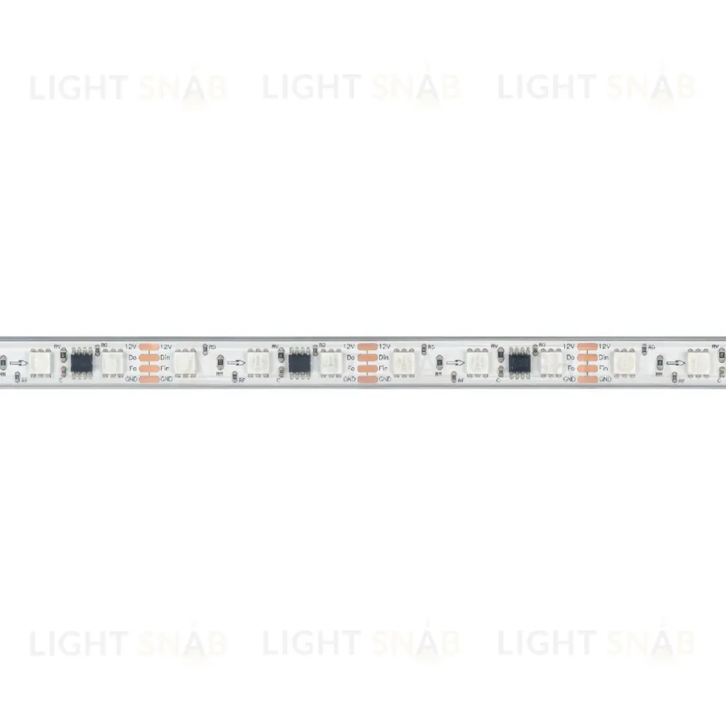 Светодиодная герметичная лента Arlight SPI-PS-B60-12mm 12V RGB-PX3-BPT (12 W/m, IP67, 5060, 5m) 039599 039599
