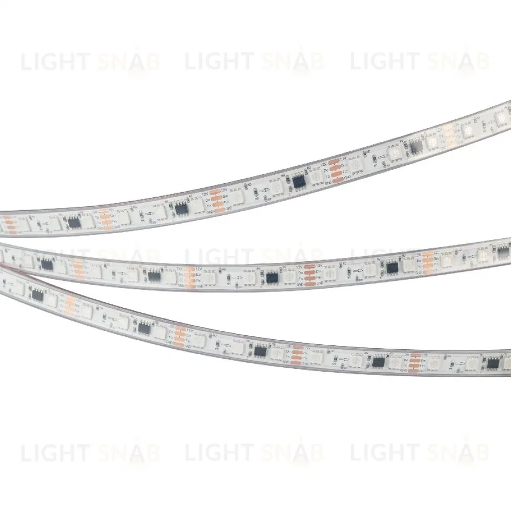 Светодиодная герметичная лента Arlight SPI-PS-B60-12mm 12V RGB-PX3-BPT (12 W/m, IP67, 5060, 5m) 039599 039599