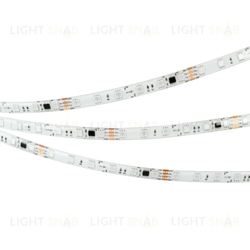 Светодиодная герметичная лента Arlight SPI-SE-B60-10mm 24V RGB-PX6-BPT (12 W/m, IP65, 5060, 5m) 039601 039601
