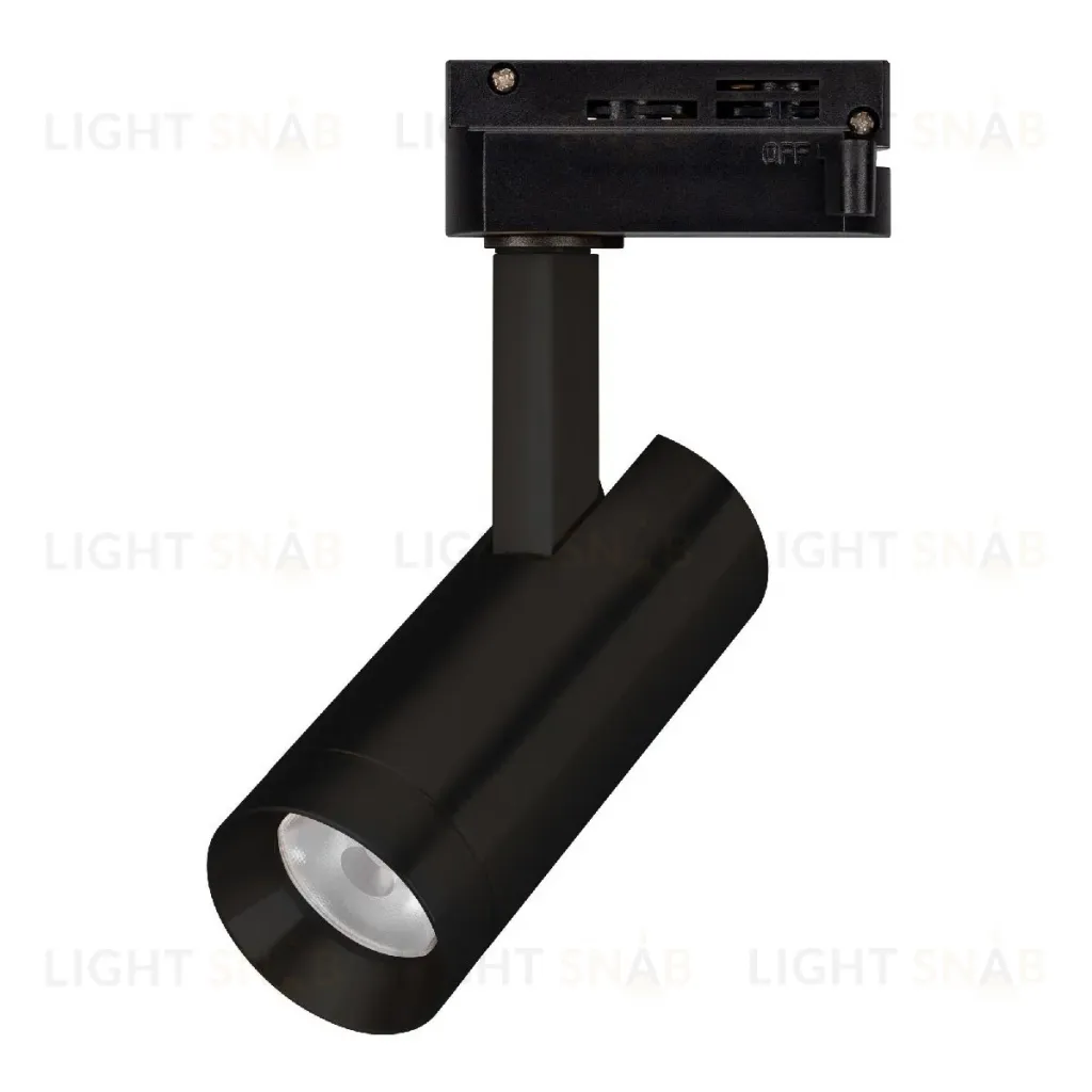 Трековый однофазный светильник Arlight LGD-SPOT-2TR-R45-7W Day4000 (BK, 24 deg, 230V) 042540 042540