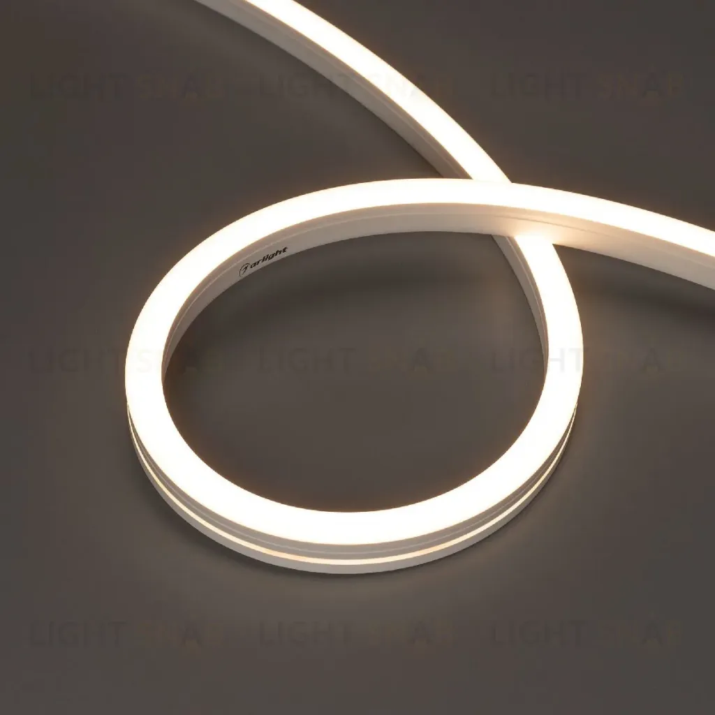 Светодиодная герметичная лента Arlight MOONLIGHT-SIDE-A140-12x17mm 24V Warm3000 (9.6 W/m, IP67, 5m, wire x2) 042784 042784