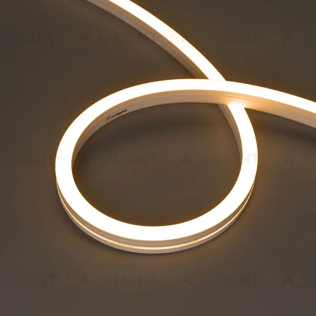 Светодиодная герметичная лента Arlight MOONLIGHT-SIDE-A140-12x17mm 24V Warm2700 (9.6 W/m, IP67, 5m, wire x2) 042783 042783